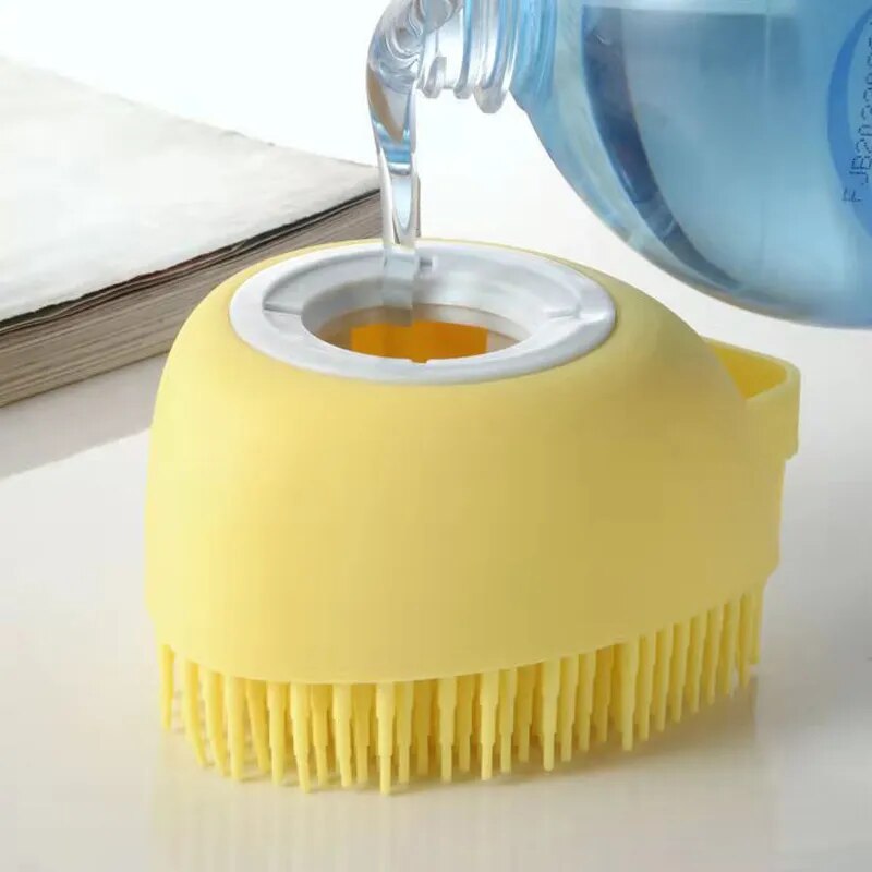 Silicone Shampoo Bath Brush