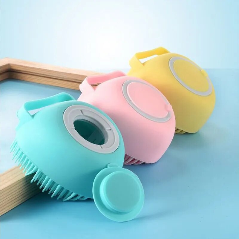 Silicone Shampoo Bath Brush