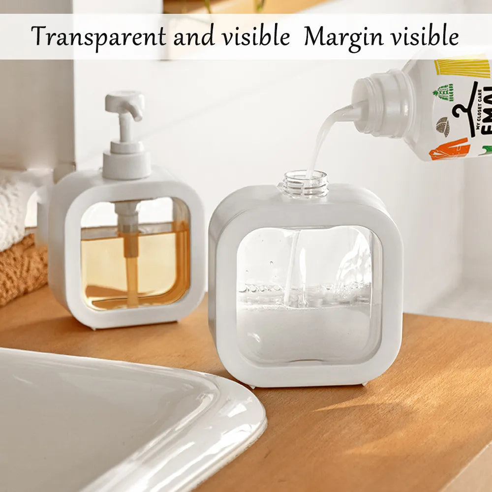 Refillable Bathroom Empty Bottle Dispenser