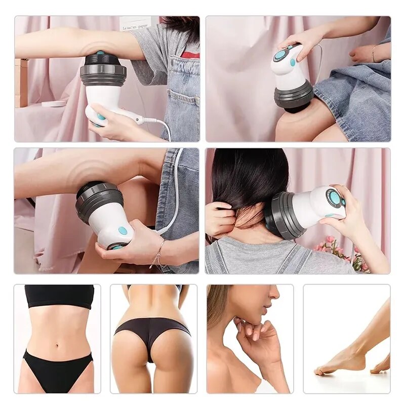 Body Electric Massager Anti Cellulite Portable Fat Slimming