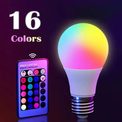 16 Colors RGB Bulb