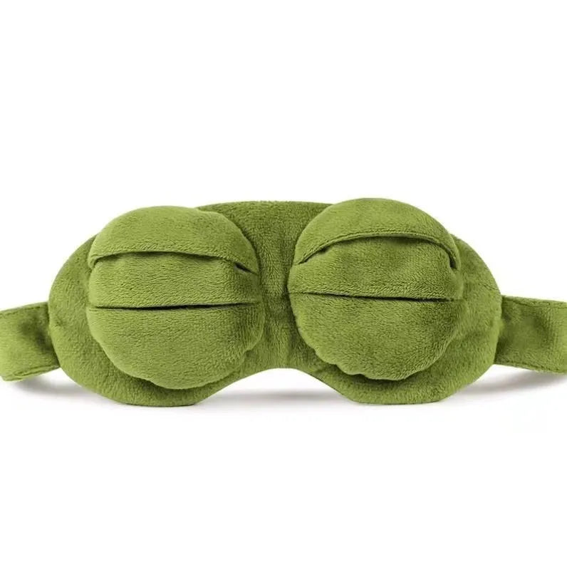 Sad Frog Sleep Mask