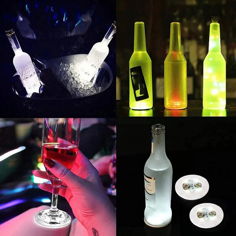 Luminous Bottle Stickers Lights