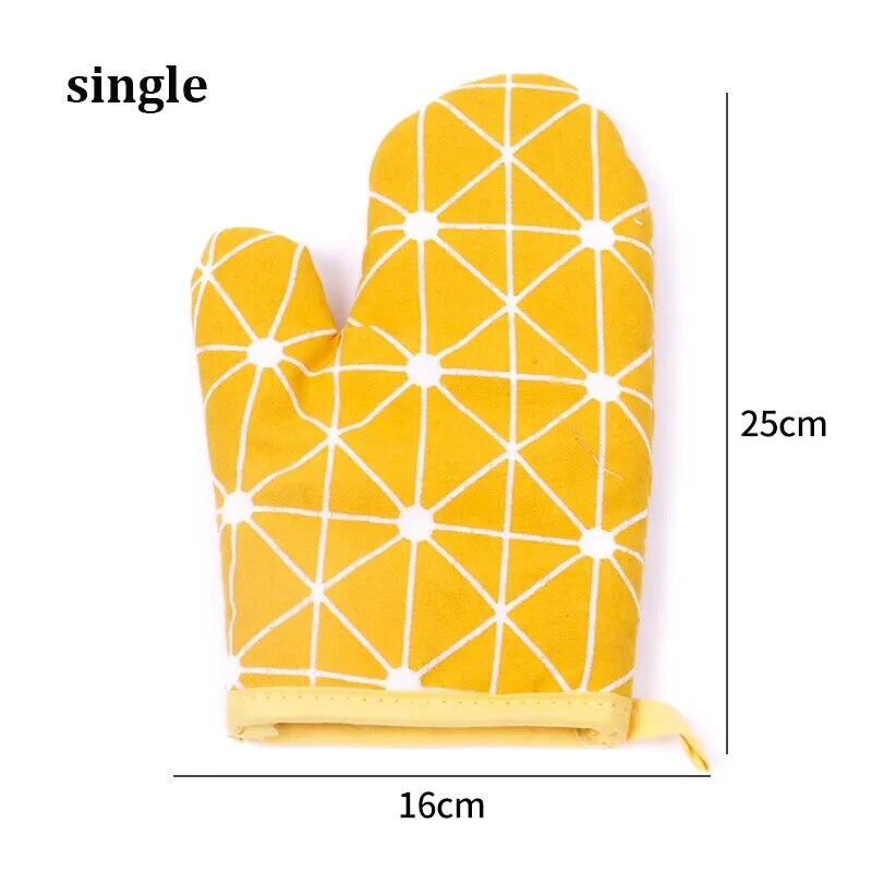 Cotton And Linen Oven Glove
