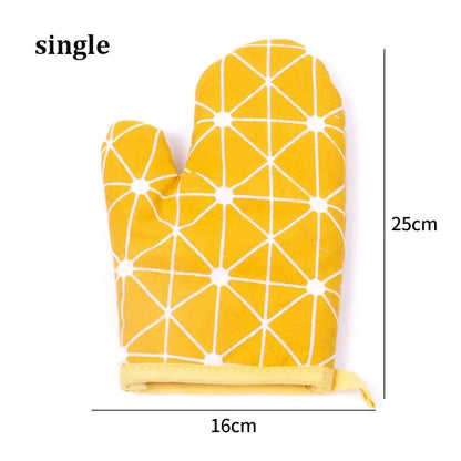 Cotton And Linen Oven Glove