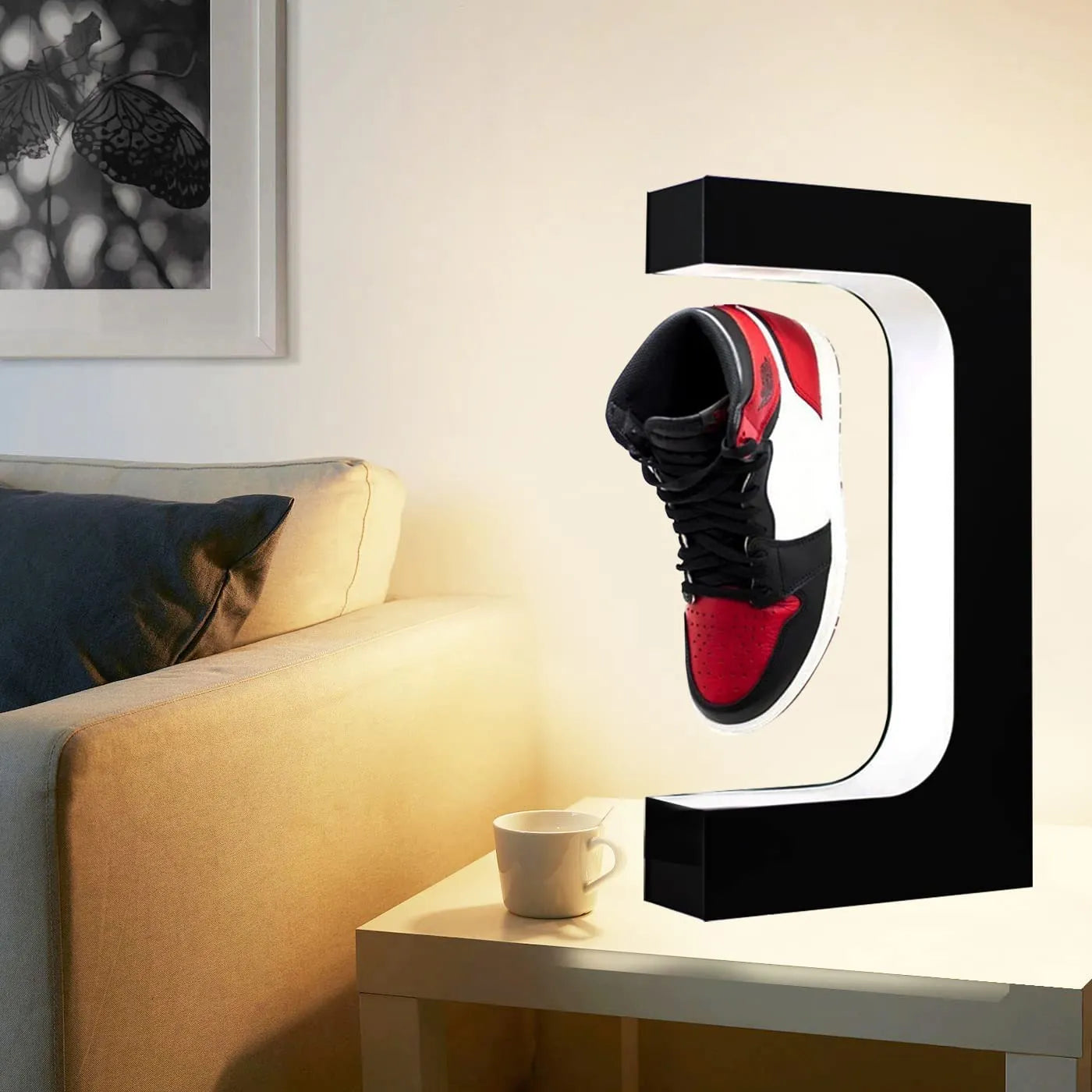 Floating Shoe Display Stand