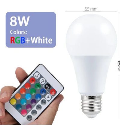 16 Colors RGB Bulb