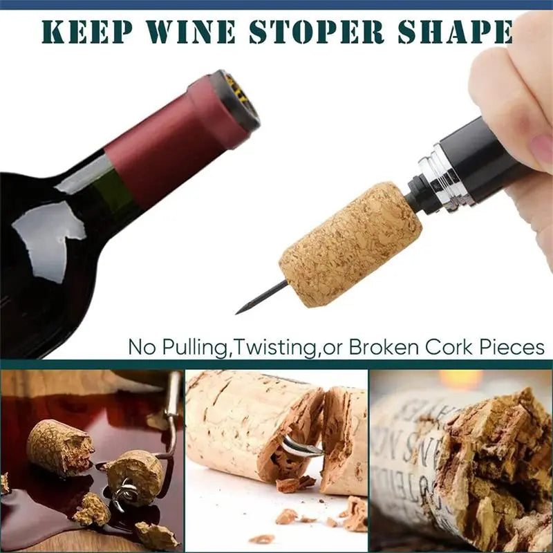 Stainless Steel Wine Air Pressure Corkscrew